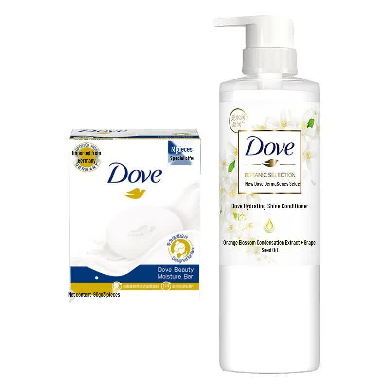 

Dove Botanical Hydration Conditioner & Soap Bar Bundle