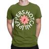 Novelty Red Hot Chili Pepper Tshirts For Unisex O Neck 100 Cotton T Shirts Rock Band Short Sleeve Tees Plus Size Tops
