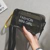 Women Clear Purses Sweet Handbags Crossbody Bags Transparent Jelly Bag Messenger Bag Shoulder Bag