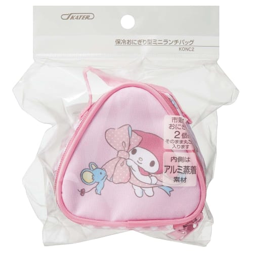 Skater Insulated Rice Ball-Shaped Lunch Bag, Rice Ball Case, Sanrio My Melody -A
