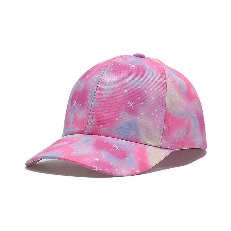 Fashion Cartoon Rainbow Windproof Baseball Cap With Wide Brim For Wear Summer