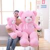 MIXUS Urs de pluș mareUrsuleț de plușPernă de pluș îmbrățișabilăJucărie de pluș extra mareCadouSărbătoareDecor magazinCadou pentru copiiCadou de ziua de naștere (Roz, 120 cm)