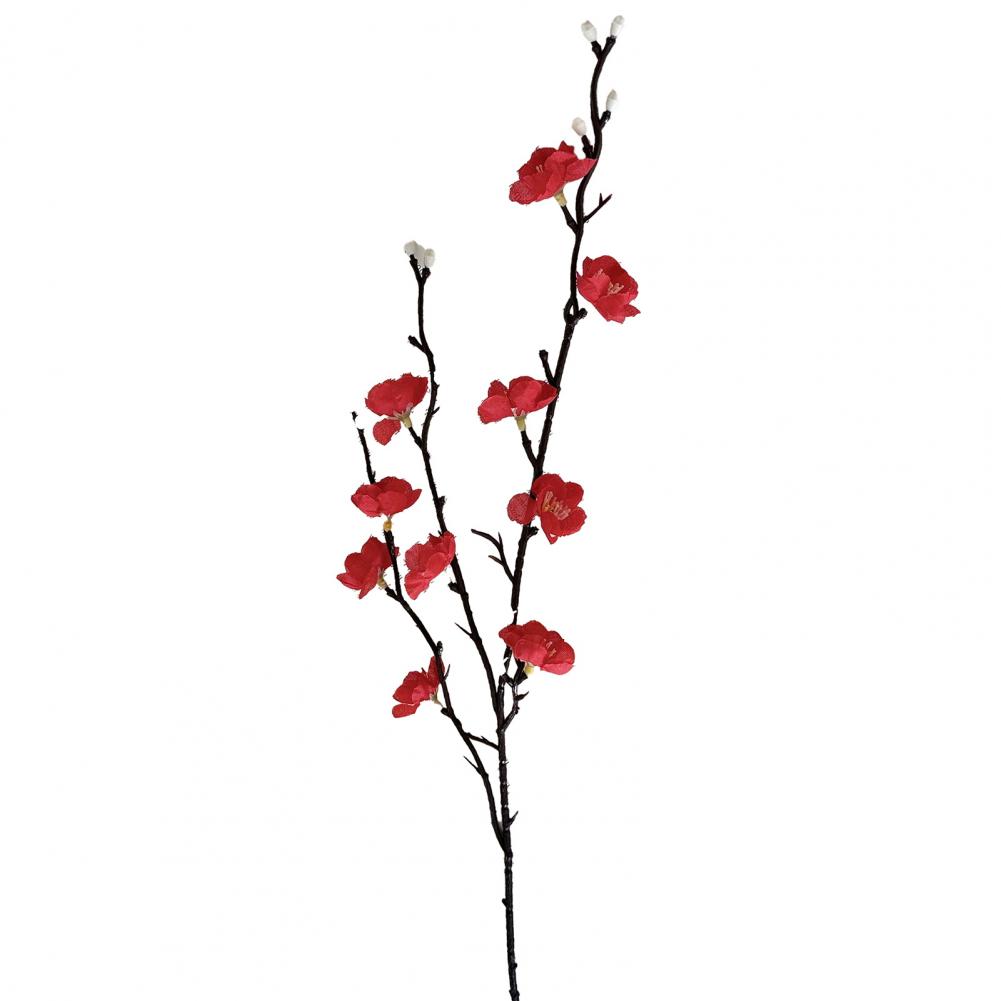 Fake Cherry Blossom Stem Artificial Flower Stem Plum Blossom Branches Faux Silk Cherry Blossom Stems Faux Wedding Flower Branch
