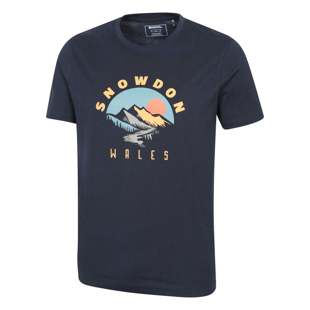 Mountain Warehouse Men's Snowdon Short-Sleeved T-Shirt