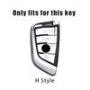 Car Sticker Hot 2025 Leather Car Smart Remote Key Case Cover Shell For BMW X1 X3 X4 X5 X6 F15 F16 G30 3 5 7 Series G11 F48 Keych