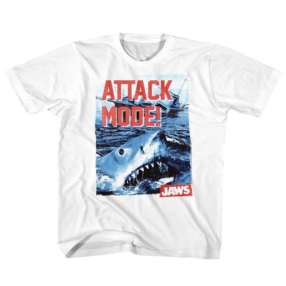 Kids Jaws Attack Mode Movie Shirt XXXXL