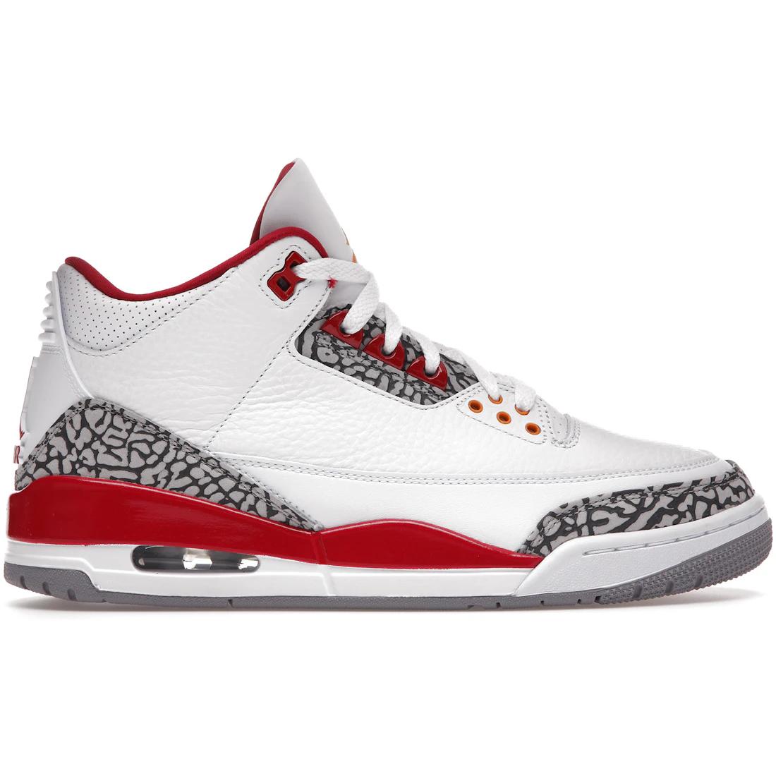 

Кроссовки Jordan 3 Retro Cardinal Red(СТ8532-126) 42