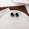 Womens Vintage Gold Silver Bronze Metal Small Hair Claws Girl Sweet Mini Bangs Clip Hair Clips Hairpins Fashion Hair Accessories