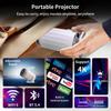 Portable High-Definition Projector: Wireless Mobile Screen Mirroring, Indoor & Outdoor Use