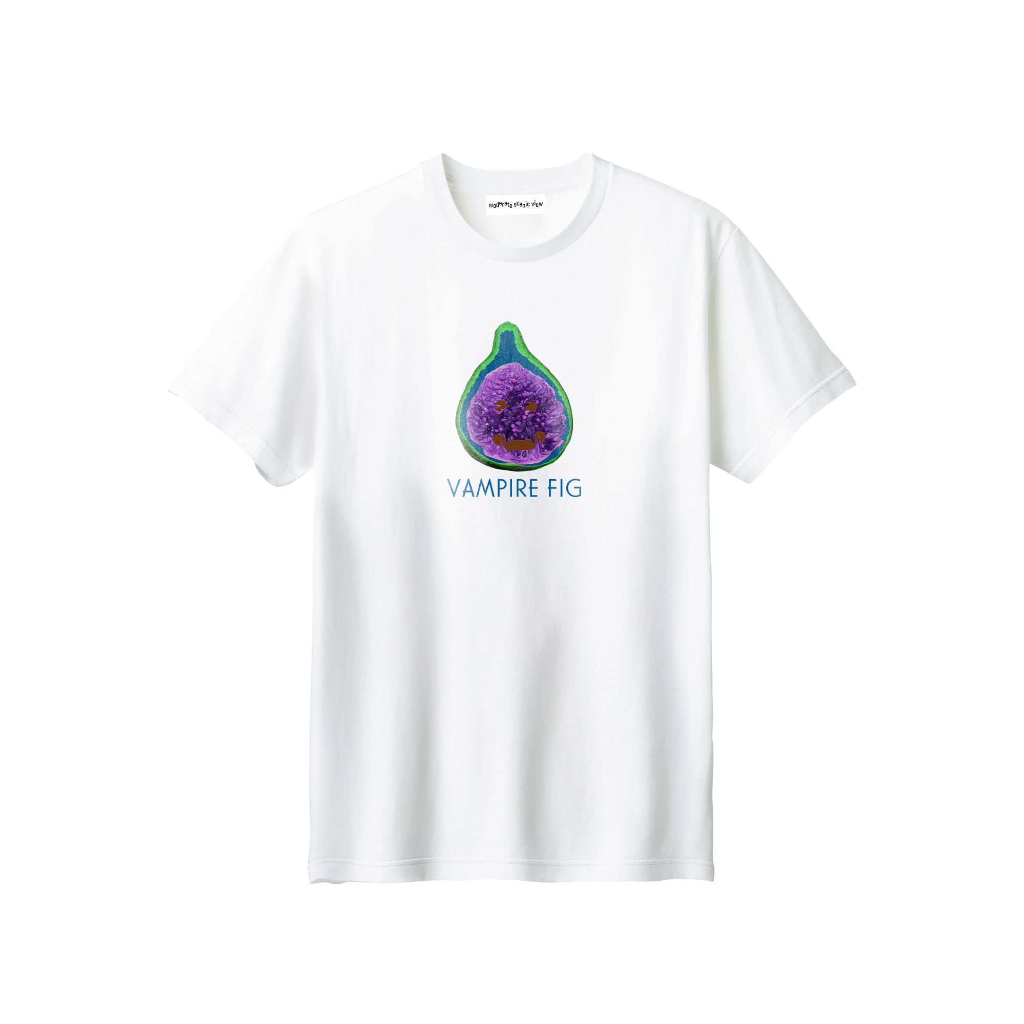 

Street fashion Scenic white [IRONIES TOKYO] [Moderato View] T-shirts [VAMPIRE FIG] белый