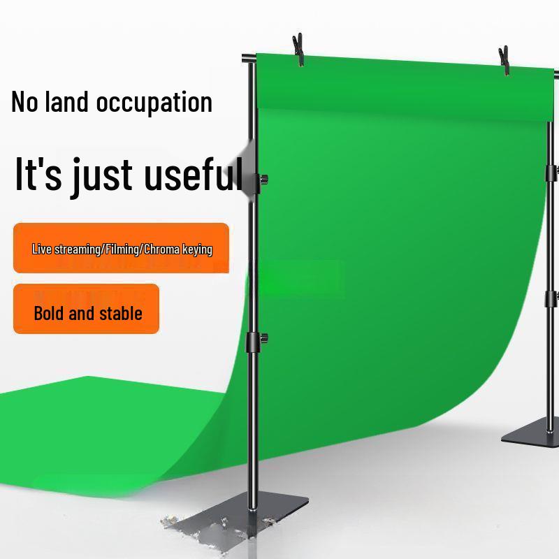 Invisible Green Screen Chroma Key Stand with Thickened Cloth for Photography and Film