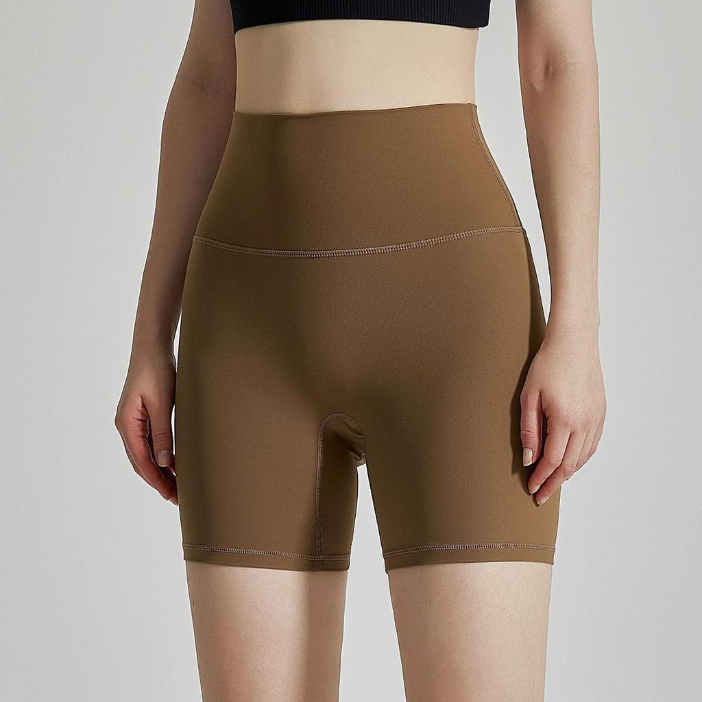 High-Waisted, Butt-Lifting Peach-Shaped Yoga Shorts for Women – European & American Style
