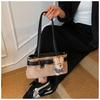 Korean Retro Suede Underarm Bag: Women's Versatile Autumn 2025 Shoulder Handbag for Casual or Work Commutes
