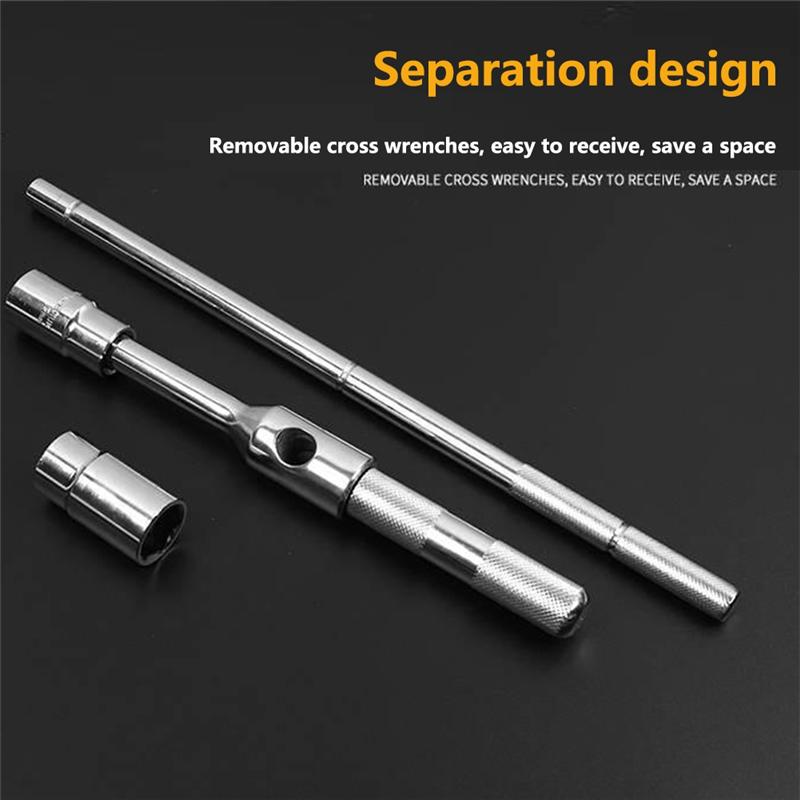 2025+ Schraubenschlüssel Reifenwechselwerkzeug Demontage T-Typ 17 19 21 23mm Arbeitssparend Demontage Universal Set