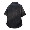 Men's Spring and Autumn Short Sleeved Shirt, Men's Casual Loose Shirt
