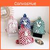 Trendy Toddler Backpack For School Lightweight Checkerboard Print Design Spacious And Comfortable