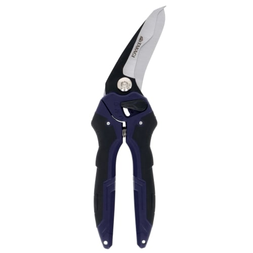 Takagi TAKAGI Corrugated Sheet Scissors TMS-210N, Cutting Tool, Stainless Steel Blade, Rust-Resistant, Spring-Equipped, Rubber Grip, Non-Insulated Too