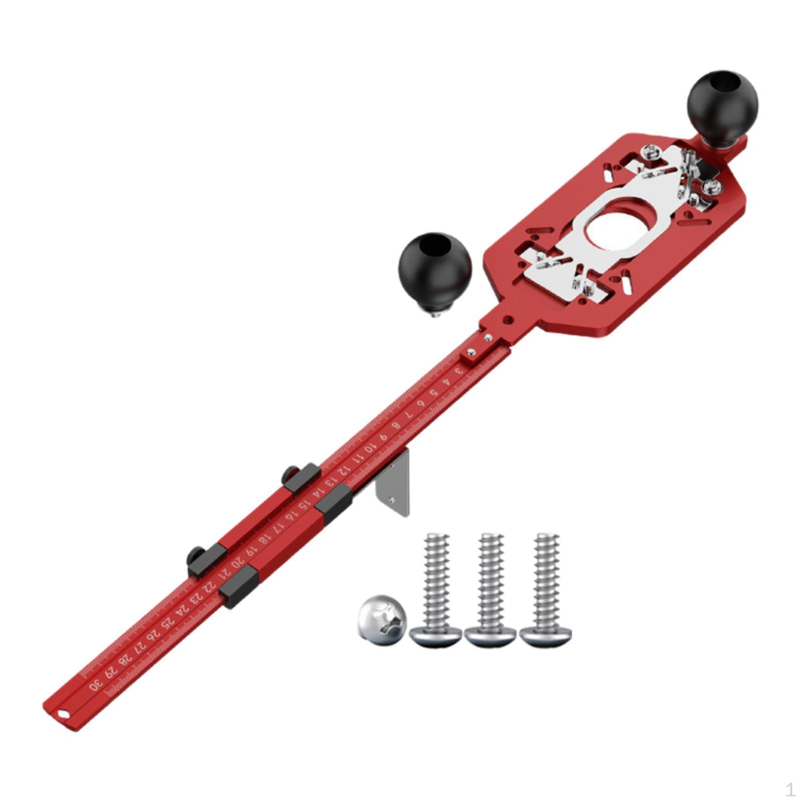 

Adjustable Router Base for Precision Woodworking Projects without Clear Cover