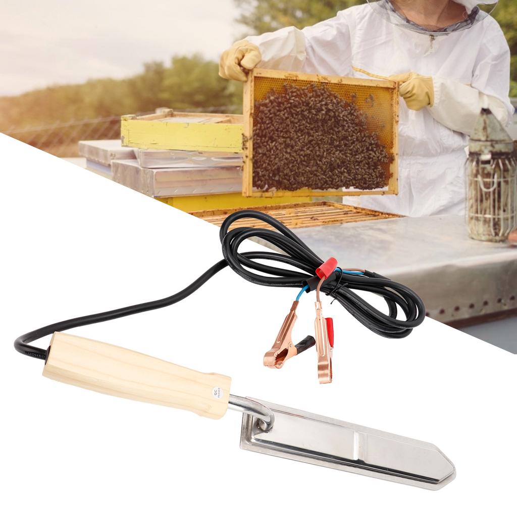 Electric Honey Uncapping Knife Honey Scraper Cutter Beekeeping Equipment Tools 12V