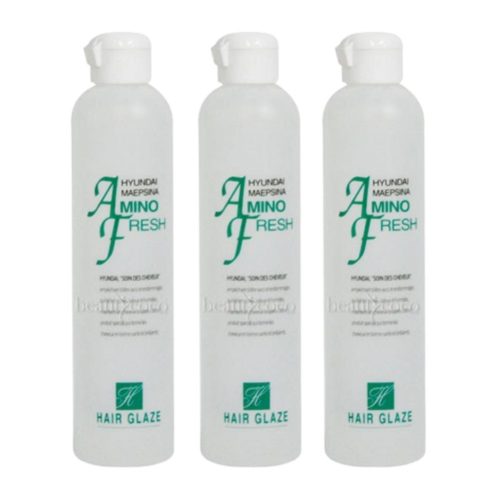 

WELCOS Hyundae Maepsina Amino Fresh Hair Glaze Moisturizing & Styling Treatment 250ml x3