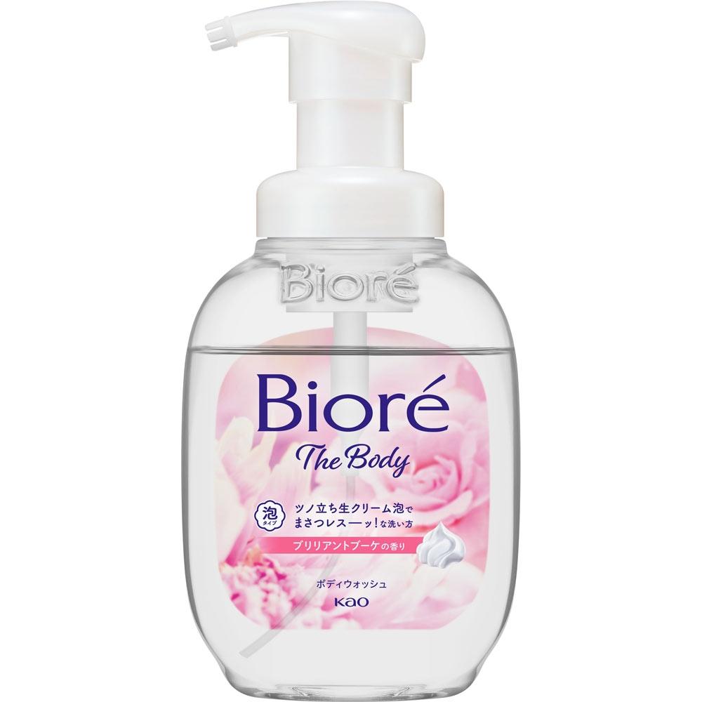 Kao Biore Body Foam Type Brilliant Bouquet Pump 540ml