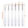 6Pcs/Set Nail Art Pen Lllusory Color With Cover Nail Construction Painting Brush Uv Gel Extension Drawing Carving Pen Diy