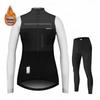 2026 Cycling Clothing Winter Women Long Sleeve Jersey Set Lady Thermal Fleece Road Bike Jacket Female Sportswear Warm Spain Suit