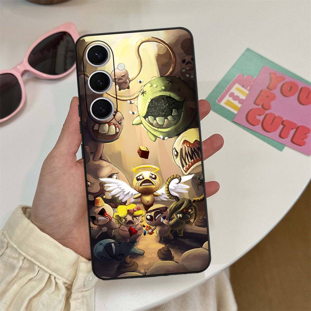 Game The Binding Of I-Isaac Phone Case For Samsung S 24 Fe 25 Ultra Plus 20 Lite 21 30 22 23 24 22 Ultra 5G Fundas