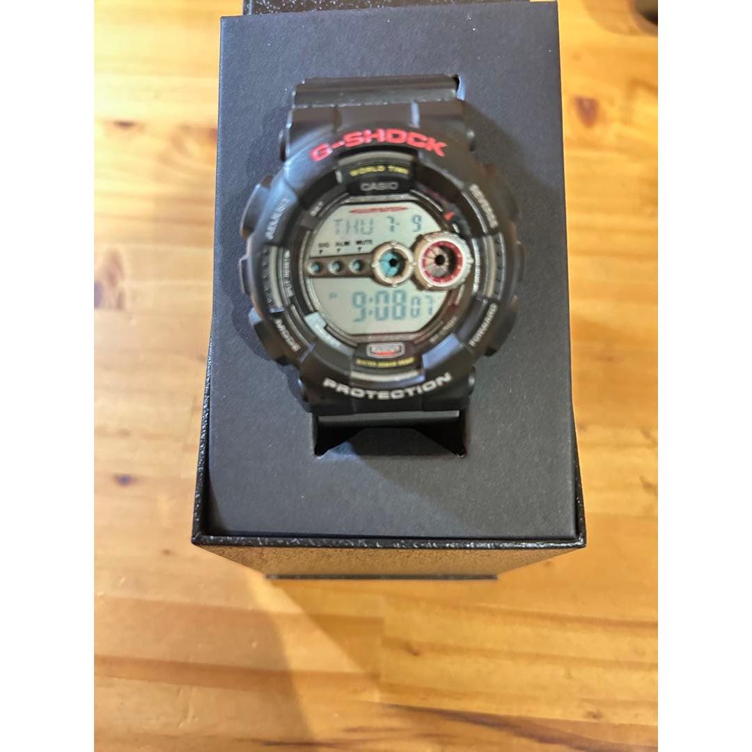 Used CASIO G-SHOCK watch digital black