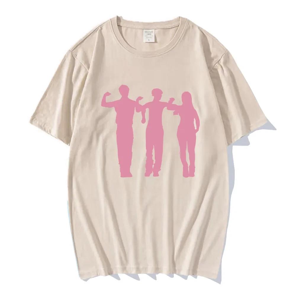 RUSH Troye Sivan T-Shirt Charli Xcx Sportmuster T-Shirt kurzärmelig Rundhals T-Shirt lässiges Damen-T-Shirt bedruckt