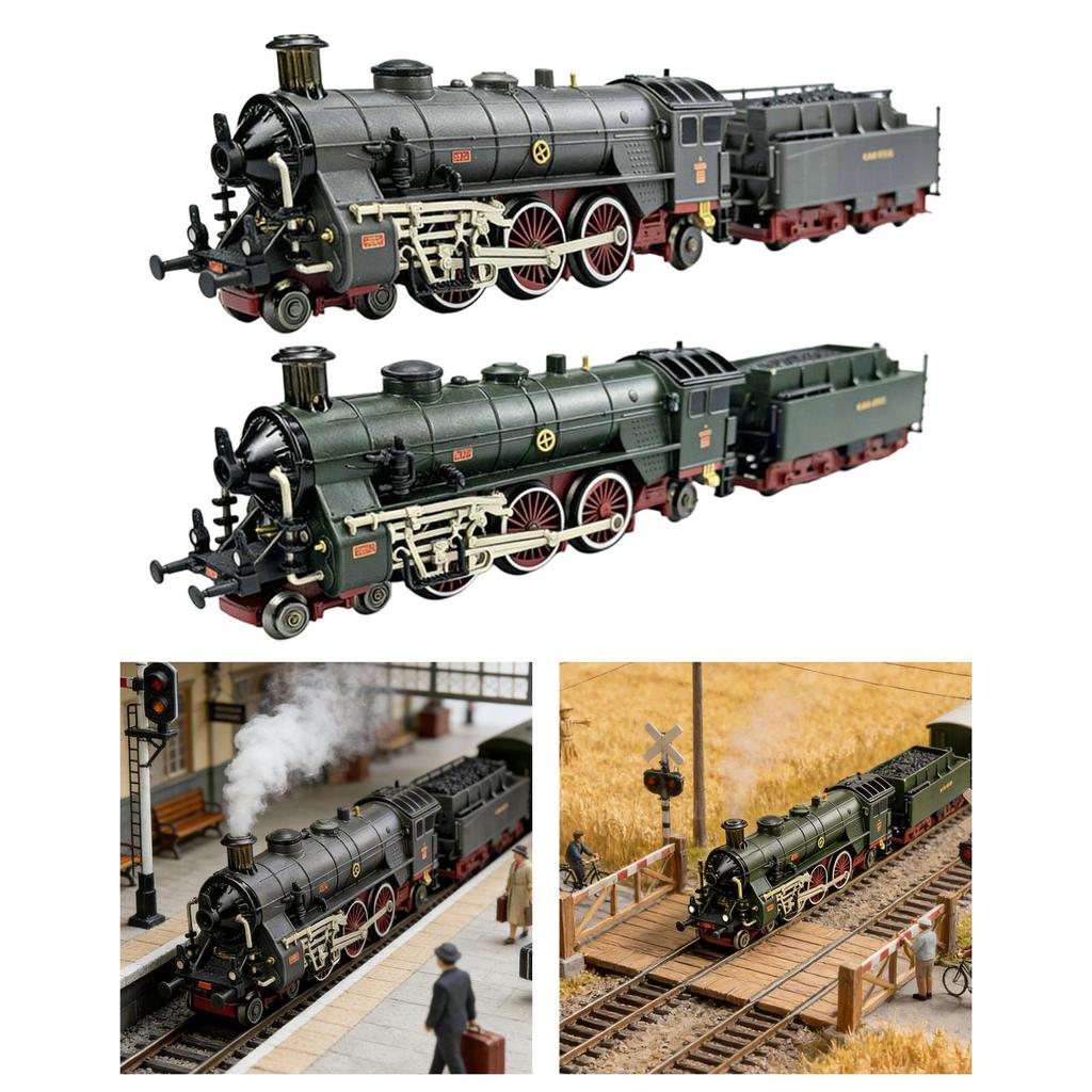 Steam Train Toy,Collection Gift,with Smoke Lights Sounds Retro Train,Locomotive Model for Boys Girls Home Kids Children Birthday
