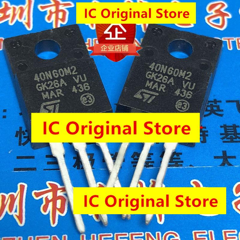 

5pcs 40N60M2 A New Spot TO-220F 650V 34A 40N60 The Power Switch Tube Big Chips STF40N60M2 білий