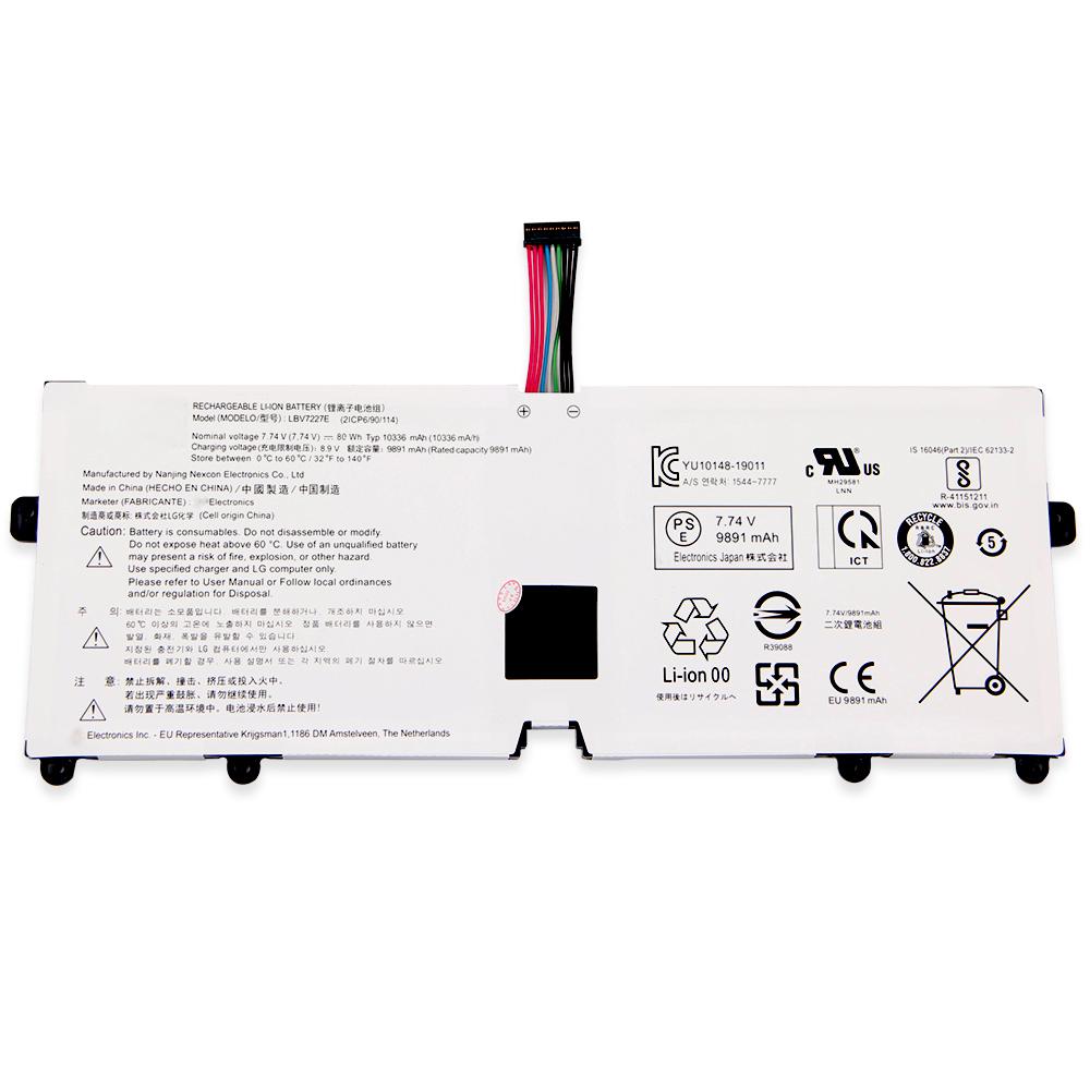 Rechargeable Lithium Battery For LG Gram 13Z990 13ZD990 LG13Z99 15Z990 15ZB990 15ZD990 LG15Z99 17Z990 17ZB990 17ZD990 LBV7227E Laptop Battery