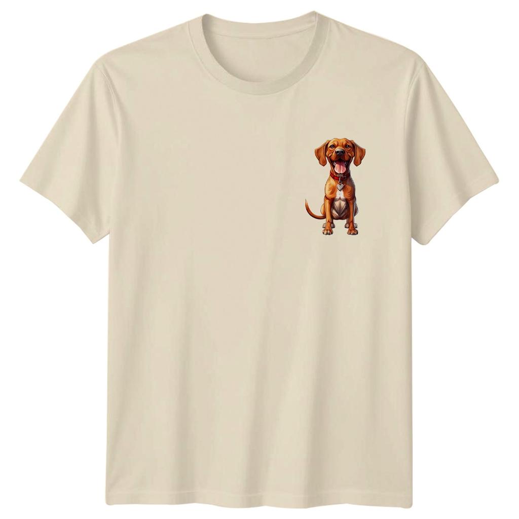 Happy Smiling Dog Lover Graphic Unisex TShirt Unisexs Unisexs Tee