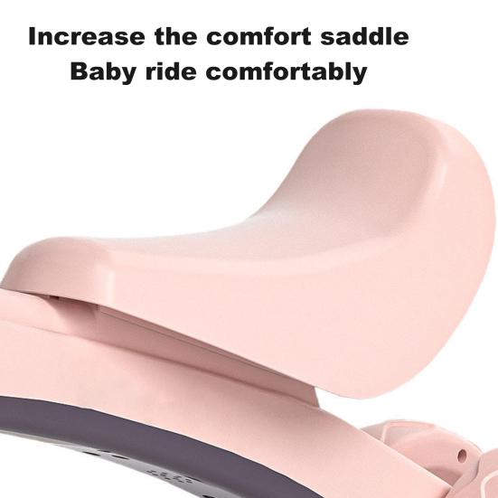 Bicicletă de echilibru pentru bebeluși pentru 45294 ani, băieți, fete, scuter pentru copii mici, 4 roți