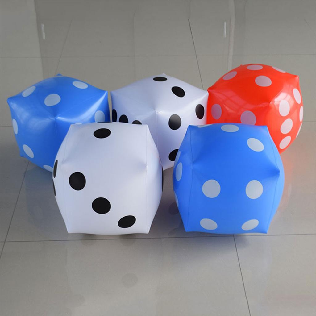 30cm giant inflatable dice, outdoor fun giant inflatable dice used for large indoor and outdoor games