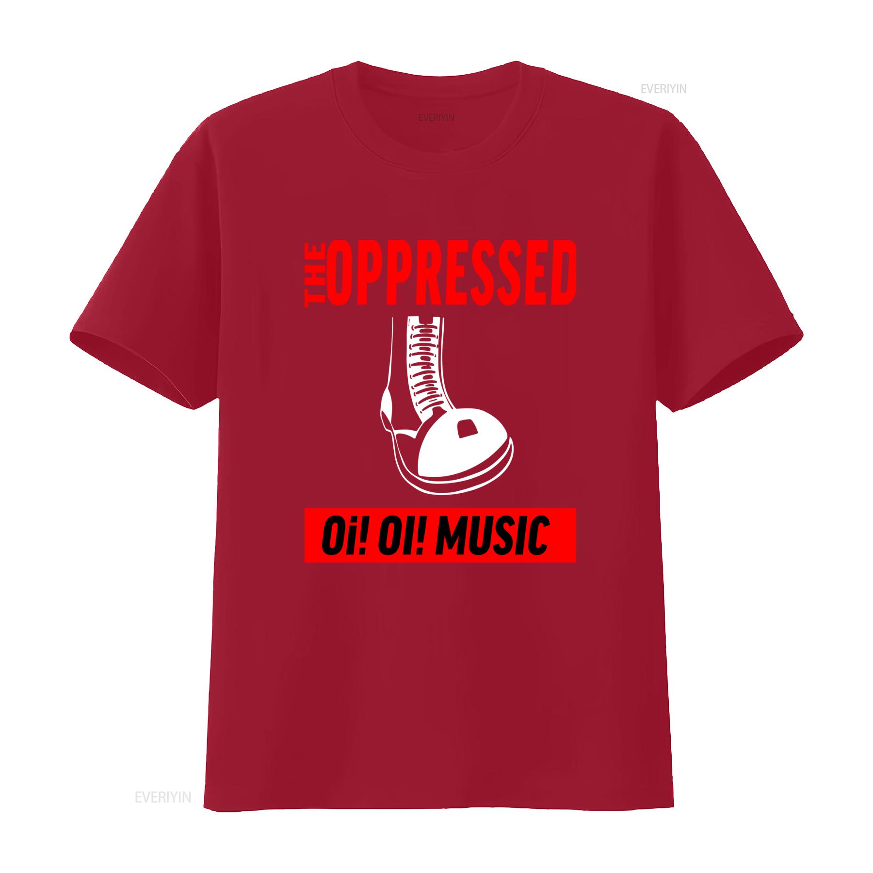 Rare Vintage 90s The Oppressed Oi Music Punk Hardcore Skin T Shirt Size M L vintage Washed Stretched Breathable S