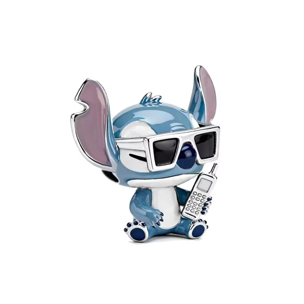 New 925 Silver Mouse Blue Monster Dog Bear Duck Rabbit Fit European Bracelet DIY Accessory, Exquisite Jewelry