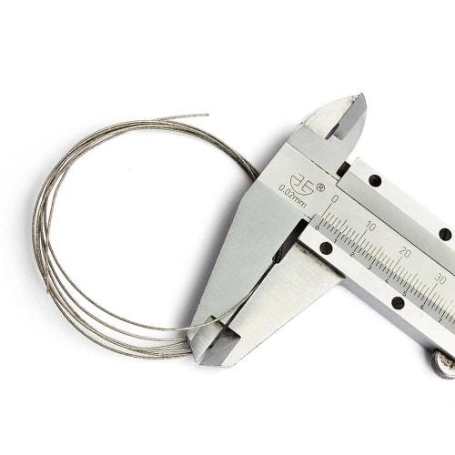 HOMESOM 0.5mm Diamond Wire Saw, 3m Long, Electroplated Coping Saw for Granite, Marble, Jewelry, and Wood, Multi-Function Saw