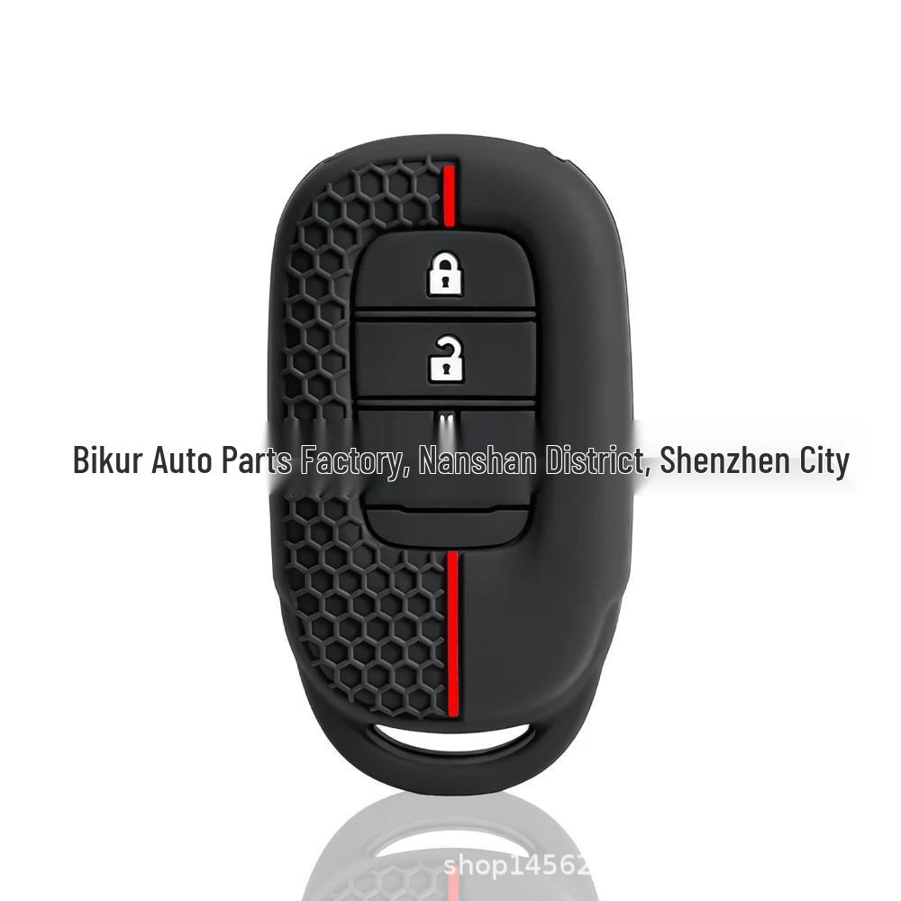 Silicone Car Key Cover for Honda CRV, Binhzhi, XRV, Lingpai, Xiangyu - Smart Remote Protective Shell