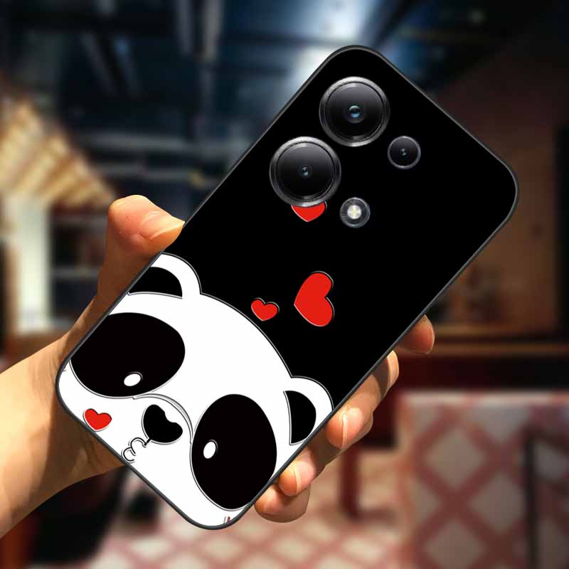 For Xiaomi Redmi Note 13 13pro 5G Case 3D Relief Flower Emboss Soft Silicone Cover For Redmi Note 13 pro Plus Owl interest Cases