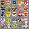 50 Retro Flaschenkappen Graffiti Aufkleber Personalisierte Dekorative Dekorative Wasserbecher Handyhülle Kühlschrankaufkleber