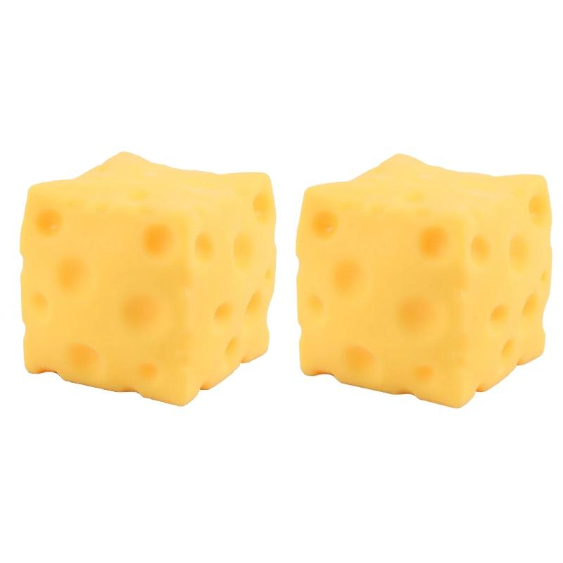

Latest Needoh Squishy Square Cheese Press Toys Gentle Recovery Stress Relief Sensory Toy Soft Butter Cheese Party Toy