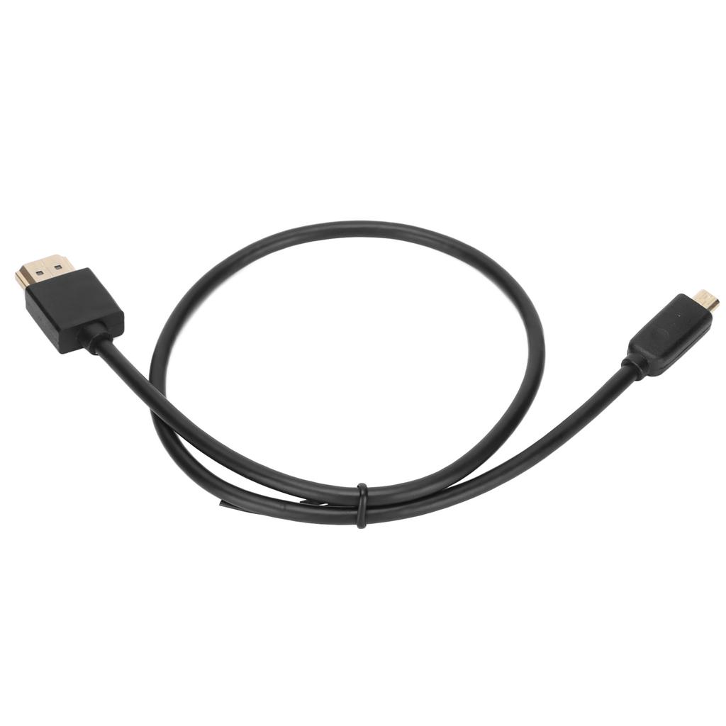 HDTV zu Micro HD Multimedia Interface Adapterkabel Tragbares HD-Geräte Verbindungsadapterkabel 0,5 Meter