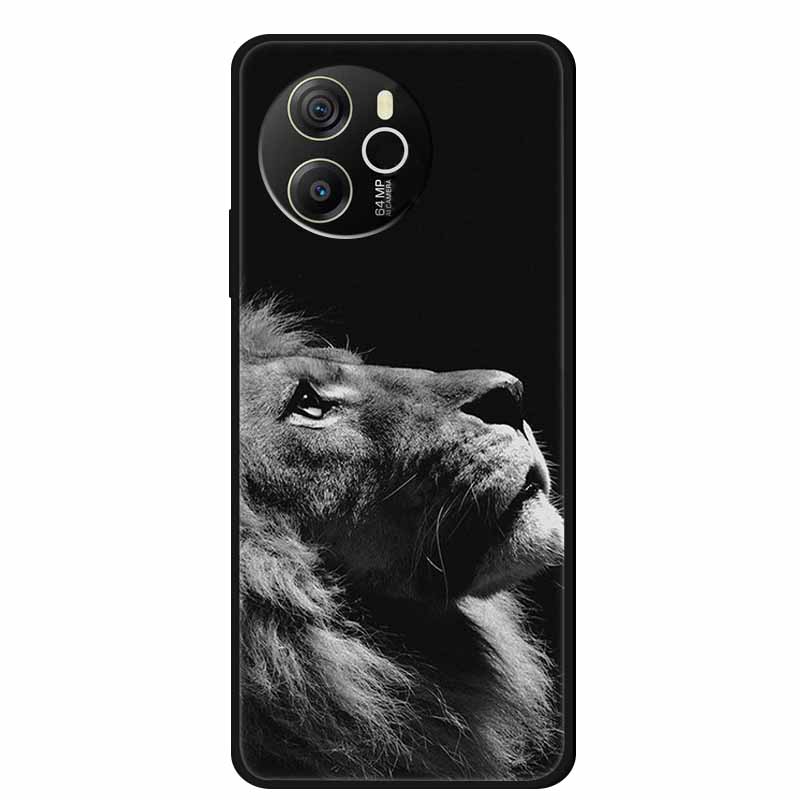 For Blackview Shark 8 Case Shark8 Black Silicone Soft Back Cover Case For Blackview Shark 8 Phone Case Cover 6.78" Coque Funda
