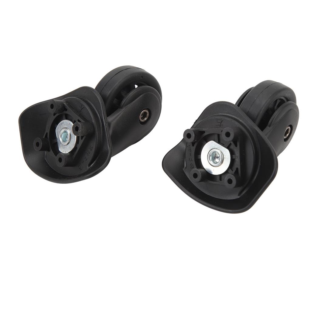 1 pár náhradních koleček ke kufru se šroubem, lehká tichá otočná kolečka k zavazadlu pro cestování