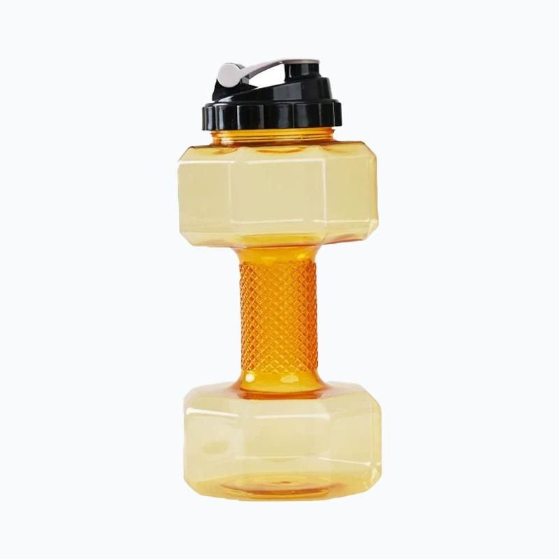 2.2L Sports Dumbbell Shaped Kettle Sport Water Bottle Outdoor Indoor Fitness Cycling Water Bottle Camping Cold Water Bottle