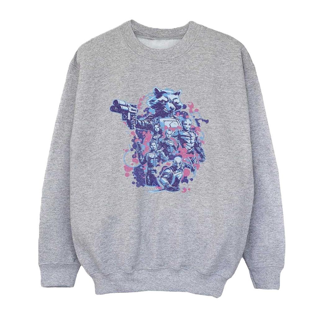 Guardians Of The Galaxy Volume 3 Boys Group Pose Sweatshirt