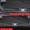 For Honda ZR-V ZR V ZRV   stainless steel Built-in Rear Bumper Protector door Sill Trunk Tread Plate Trim Accessories