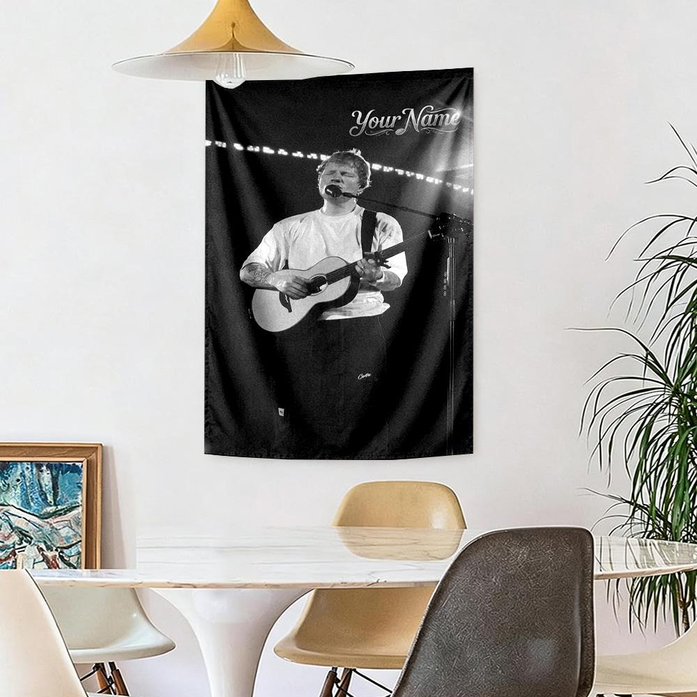 Sheeran Custom Tapestry Decorative Wall Tapestry Durable Comfort Perfect for Studio Apartment Multi-purpose for All Occasions